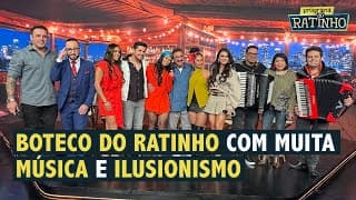 Ratinho recebe visita surpresa no Boteco, com música e ilusionismo | Programa do Ratinho (14/11/25)