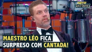 Maestro Léo é surpreendido por cantada ousada de participante | Programa do Ratinho (23/07/25)