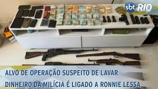 Alvo de operação suspeito de lavar dinheiro da milícia é ligado a Ronnie Lessa