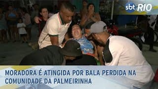 Moradora é atingida por bala perdida na Comunidade da Palmeirinha
