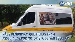 Mães denunciam que filhas eram assediadas por motorista de van escolar