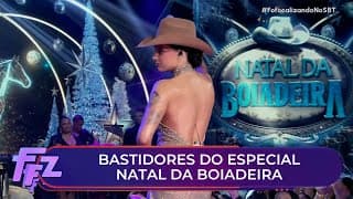 Confira os bastidores do especial Natal da Boiadeira | Fofocalizando 16/12/25