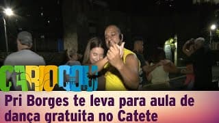Pri Borges te leva para aula de dança gratuita no Catete