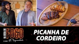 Picanha de Cordeiro e Ratatouille pra Werner Schünemann - Na Beira do Fogo com El Topador - 16/04/23