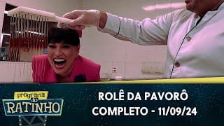 Rolê da Pavorô - Conhecendo a Torta Regina | Programa do Ratinho (11/09/24)