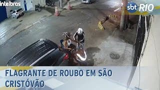 Flagrante de roubo em São Cristóvão