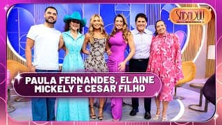 Sabadou recebe Paula Fernandes, Elaine Mickely e Cesar Filho | Sabadou com Virginia (07/06/25)