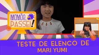 Mari Yumi reage ao seu teste para a novela "A Caverna Encantada " | Mamãe, Passei!