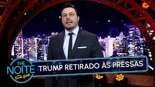 Trump é retirado de jantar após disparos na Casa Branca | The Noite (27/04/26)