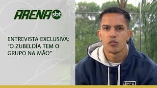 "O Zubeldía tem o grupo na mão", afirma Igor Vinícius em entrevista exclusiva | Arena SBT (01/07/24)