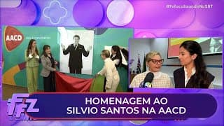 Silvio Santos é homenageado pela AACD | Fofocalizando 24/09/25