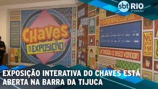 Exposição interativa do Chaves está aberta na Barra da Tijuca