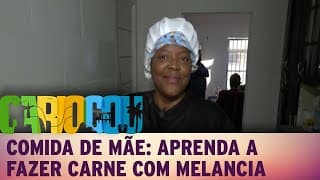 Comida de Mãe: Aprenda a fazer carne com melancia