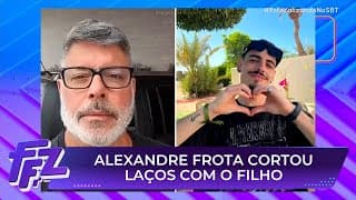 Entenda porque Alexandre Frota cortou relações com o filho | Fofocalizando 07/08/25