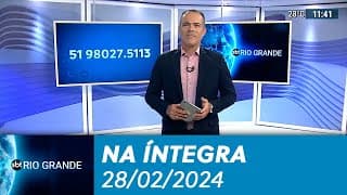 SBT Rio Grande - 28/02/2024 - programa completo