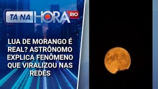 Lua de Morango é real? Astrônomo explica fenômeno que viralizou nas redes