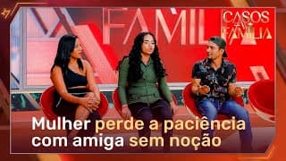 Já me jogou prato, puxou faca e chamou a polícia, e eu não acordo | Casos de Família