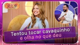 Virginia encara desafio do cavaquinho | Sabadou com Virginia (23/08/25)
