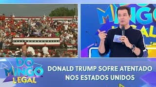 Patricia Vasconcellos traz as últimas notícias sobre o ex-presidente Trump | Domingo Legal(14/07/24)