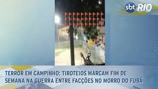 Terror em Campinho: Tiroteios marcam fim de semana na guerra entre facções no Morro do Fubá