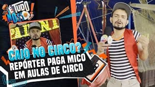 Repórter do É Tudo Nosso passou vergonha no Circo | É Tudo Nosso 29/11/2024