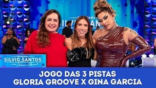 Jogo das 3 Pistas: Especial Gloria Groove e Gina Garcia | Programa SIlvio Santos (06/10/24)