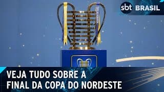 Fortaleza recebe o CRB na final da Copa do Nordeste | SBT Brasil (05/06/2024)