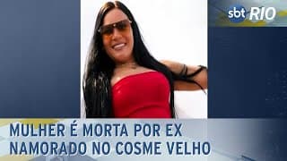 Mulher é morta por ex namorado no Cosme Velho