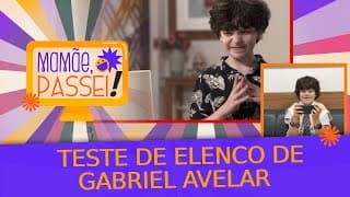 Gabriel Avelar reage ao seu teste para a novela "A Caverna Encantada " | Mamãe, Passei!