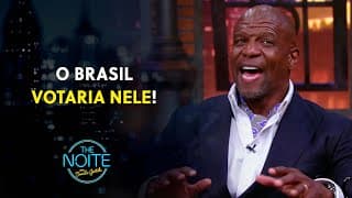 Terry Crews para PRESIDENTE DO BRASIL? | The Noite (29/01/2025)