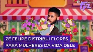 Zé Felipe presenteia mulheres da vida dele com flores | Fofocalizando 25/03/26
