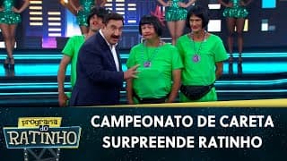 Campeonato de careta surpreende Ratinho | Programa Do Ratinho (06/01/25)