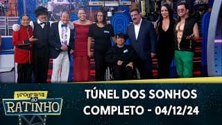 Ratinho presenteia participante do Túnel dos Sonhos | Programa do Ratinho (04/12/24)