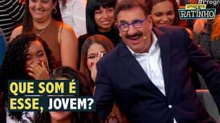 Ratinho se assusta com som de uma pessoa e equipe tem crise de riso | Programa do Ratinho (10/09/25)