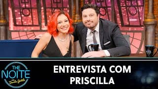 Entrevista com a cantora Priscilla | The Noite (04/07/24)