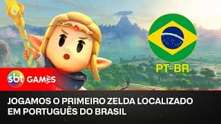 Jogamos o PRIMEIRO ZELDA em PT-BR! ??? Confira nossas PRIMEIRAS IMPRESSÕES!