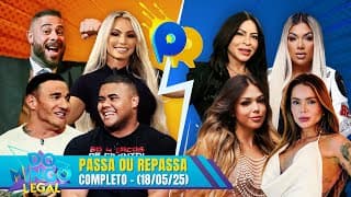 TIME BITELO vs TIME MELODY no Passa ou Repassa | Domingo Legal (18/05/25)