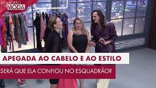 Hendy chegou com muito brilho e estampa? Mas será que ela vai topar uma mudança? | Esquadrão da Moda