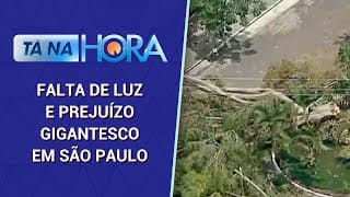 Mais de 150 mil imóveis  estão sem em energia elétrica | Na Hora (15/10/24)