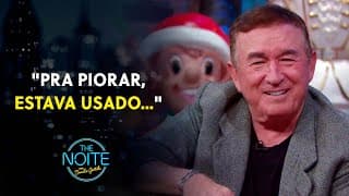 Amado Batista já recebeu absorvente no palco | The Noite (18/12/24)