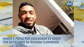 Homem é preso por assassinar ex-sogra com 50 facadas na Baixada Fluminense