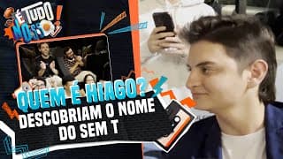 Thiago sem T traz batalha de rimas e tem nome verdadeiro revelado | É Tudo Nosso 06/12/24