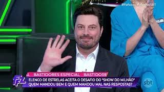 Veja tudo que rolou nos bastidores do Show do Milhão com famosos | Fofocalizando 07/08/25