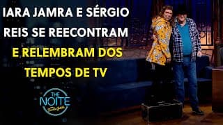 O reecontro emocionante de Iara Jamra e Sérgio Reis The Noite (11/09/25)
