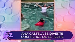Ana Castela se diverte com filhos de Zé Felipe | Fofocalizando 09/12/25