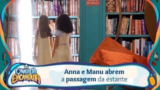 Anna e Manu desvendam o mistério da estante | A Caverna Encantada