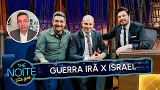 Entrevista com André Lajst, Diogo Chiuso e Sérgio Utsch - GUERRA IRÃ X ISRAEL | The Noite (26/06/25)