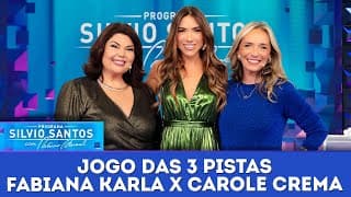 Fabiana Karla e Carole Crema se enfrentam no Jogo das 3 Pistas - (23/06/24)