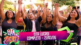 Sylvia Design surpreende IRMÃS GÊMEAS no quadro "Eita Glória" | Eita Lucas! (21/03/26)