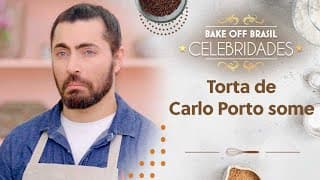 Torta de Carlo Porto some e ator fica sem saber o que fazer | Bake Off Celebridades (19/03/22)